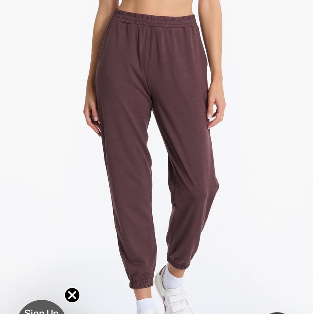 Vuori Boyfriend Jogger Size Xsmall Chestnut Heather